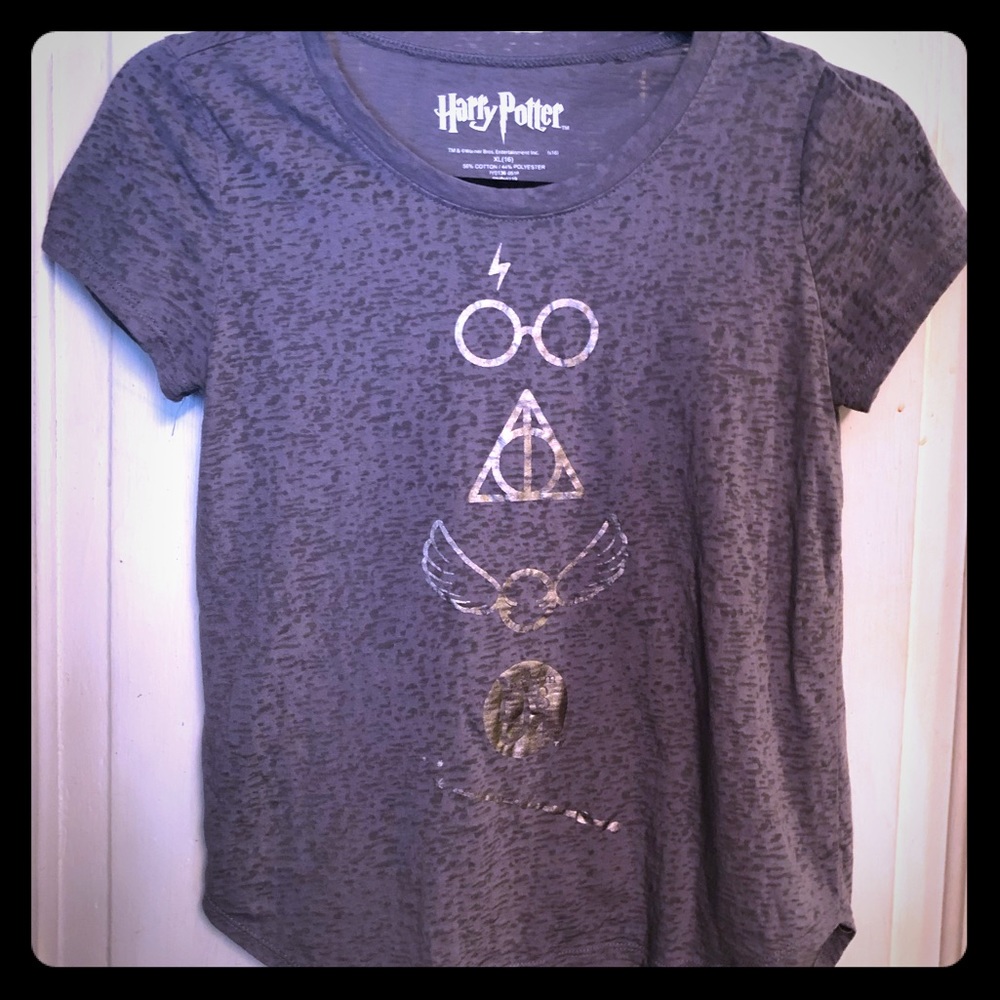 Youth XL(16) Harry Potter gray T-shirt